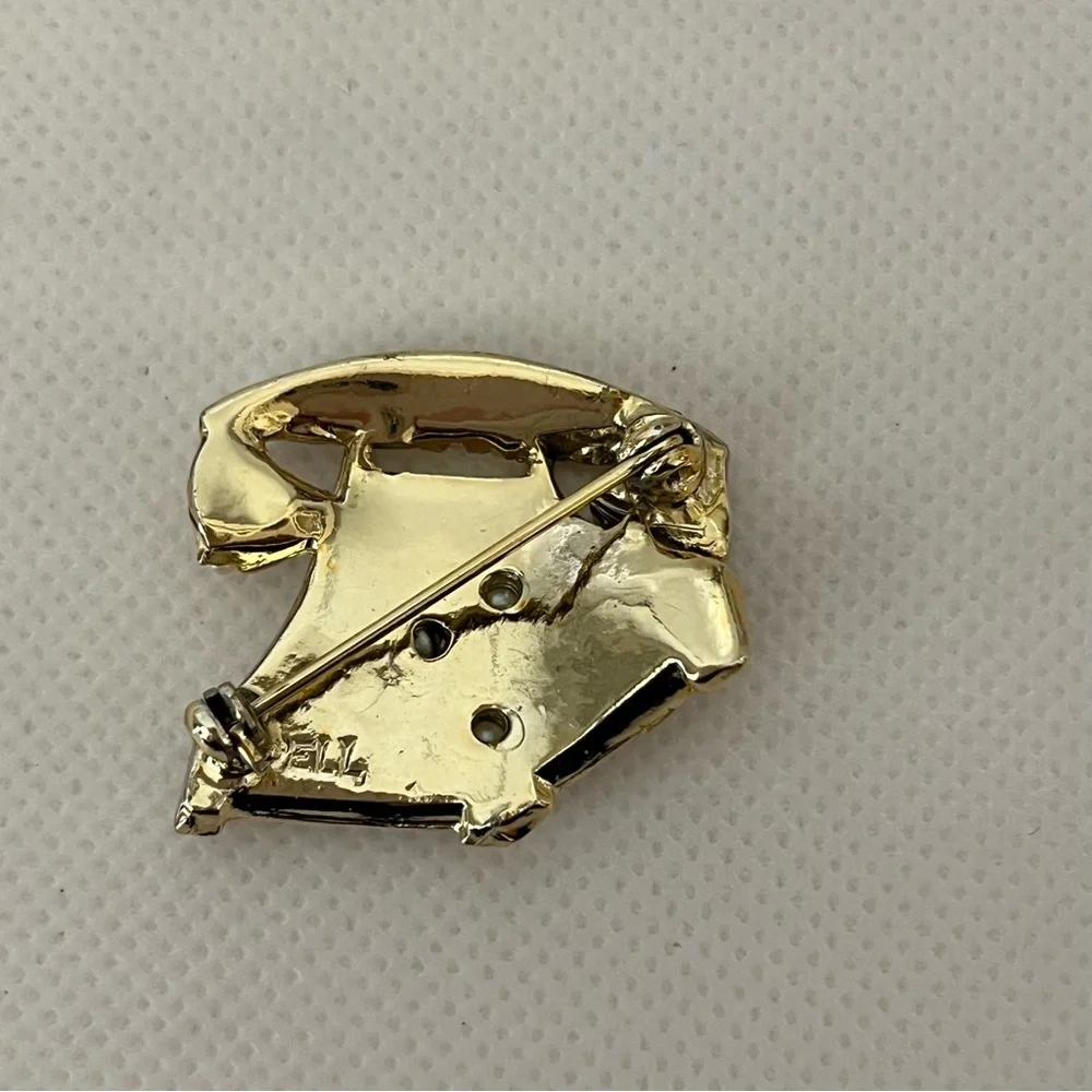 Vintage Pell Telephone Brooch